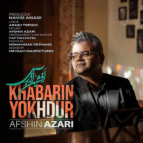 Cover artwork for Khabarin Yokhdur by Afshin Azari